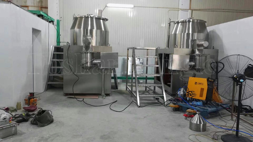 gh Kecepatan Pencampuran Granulator Basah