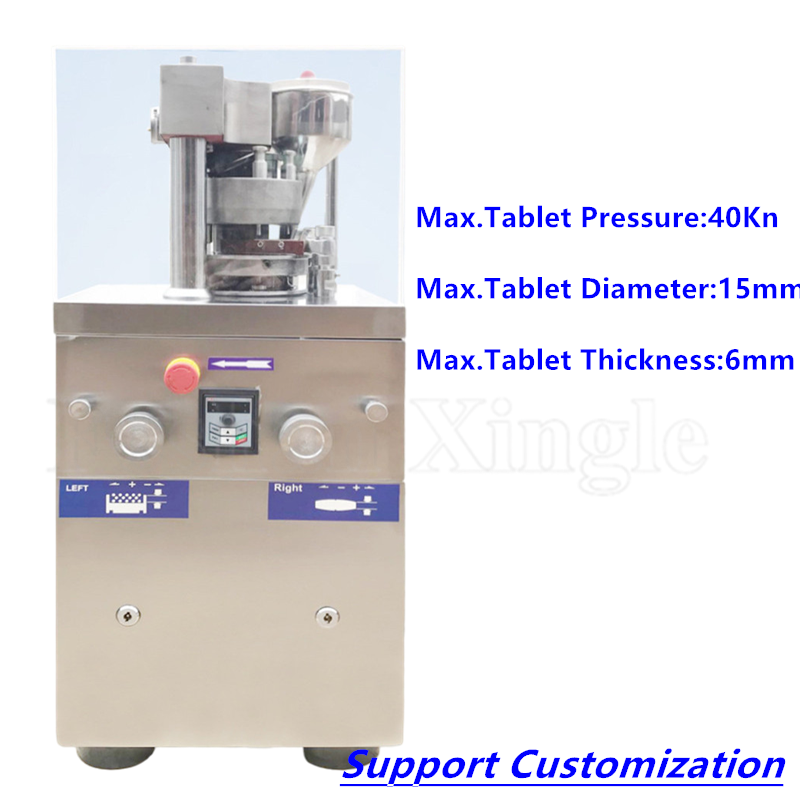 Mesin Press Tablet Rotary Farmasi Otomatis Kecil