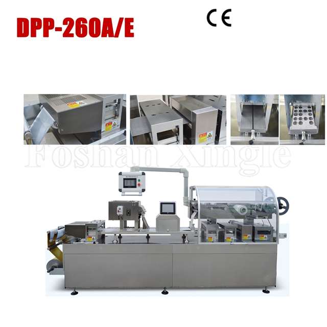 Mesin Pengemas Blister Permen Stainless Steel Tipe Pelat untuk Bahan Makanan