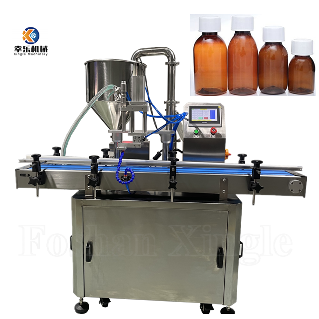 Mesin pengisian pompa roda gigi servo kepala tunggal berkecepatan tinggi