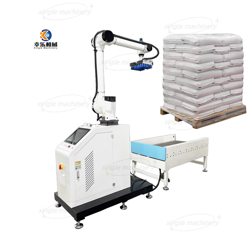 Tas Kotak Karton Palletizer Robot Kolaboratif Portabel Otomatis