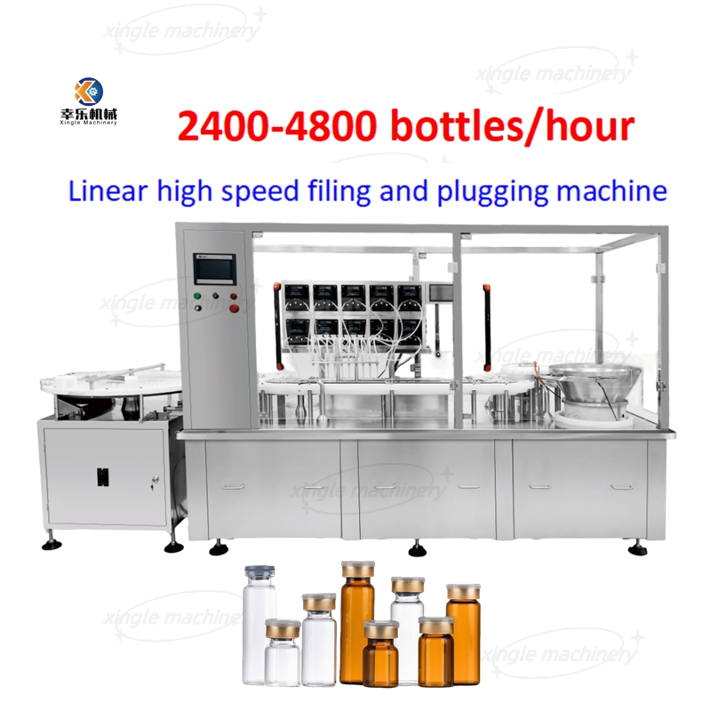 Mesin Pengisian Dan Penutup Botol 1-50ml Linear Berkecepatan Tinggi