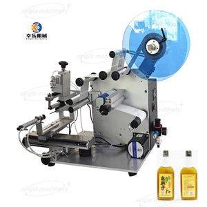 Mesin Pelabelan Multi-fungsi Semi-otomatis Stiker PLC