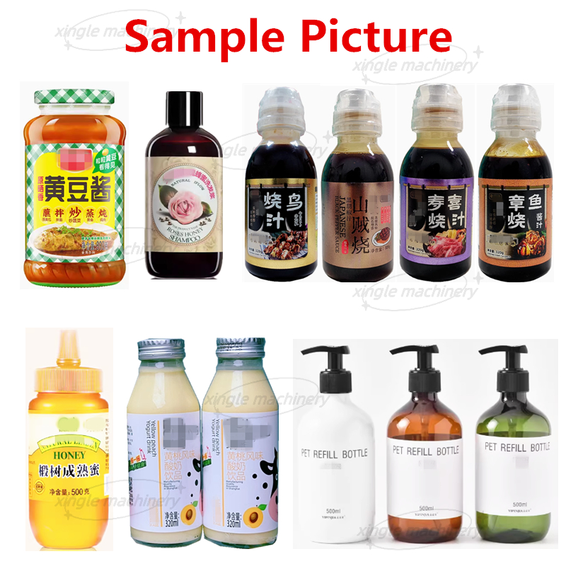 Mesin Pelabelan Botol Bulat Vertikal Otomatis untuk Botol Kaca