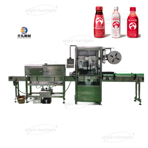 Makanan Minuman Mesin Pelabelan Lengan Menyusut Sepenuhnya Otomatis untuk Botol