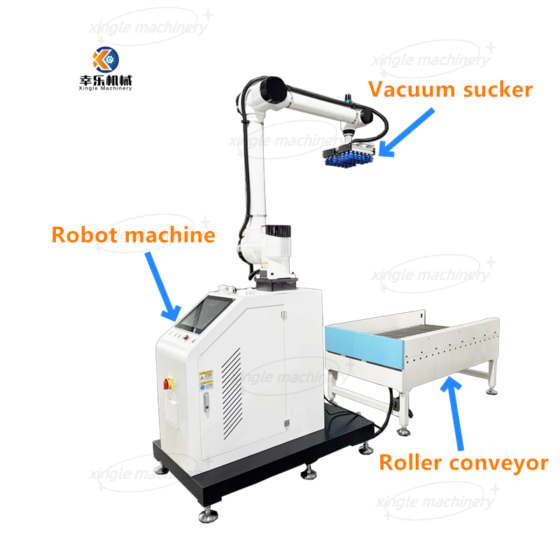 Tas Kotak Karton Palletizer Robot Kolaboratif Portabel Otomatis