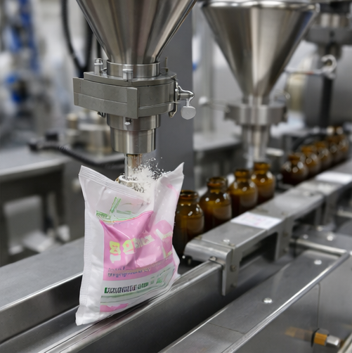 powder filling machine mesin pengisian bubuk