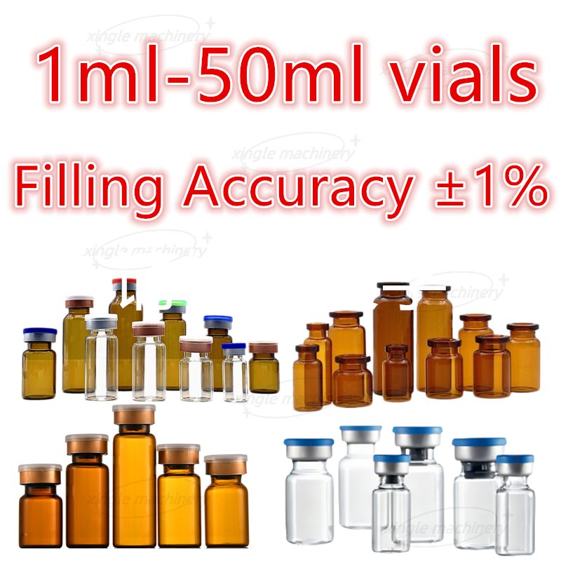 Mesin Pengisian Dan Penutup Botol 1-50ml Linear Berkecepatan Tinggi