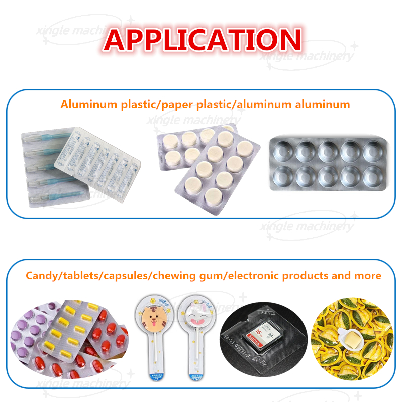 dpp-80 Tablet Kapsul Mesin Blister Otomatis
