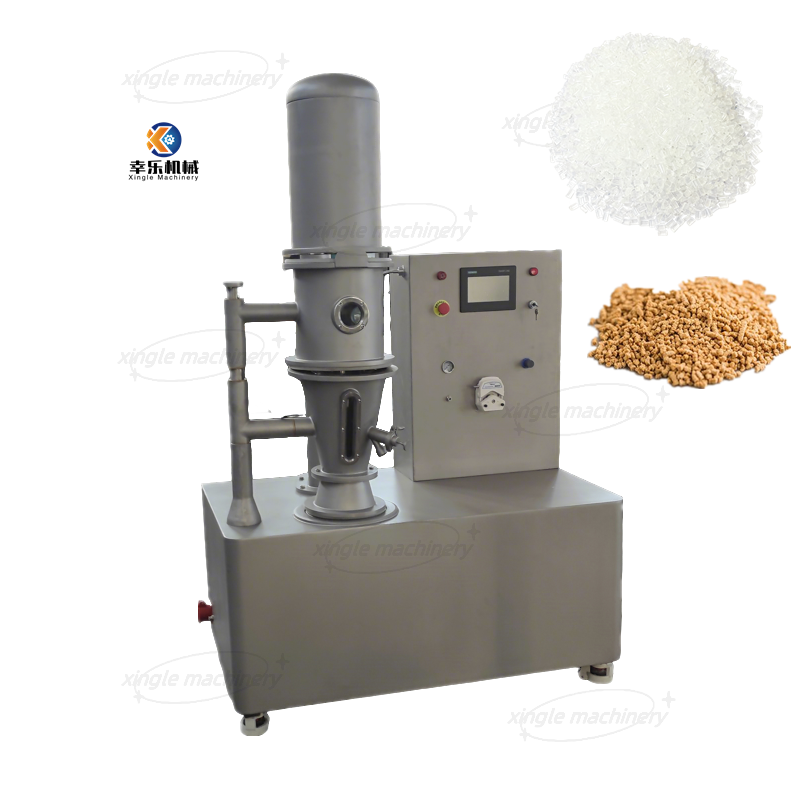 Mesin Granulator Perebusan Pengeringan Fluidized Bed Makanan Farmasi