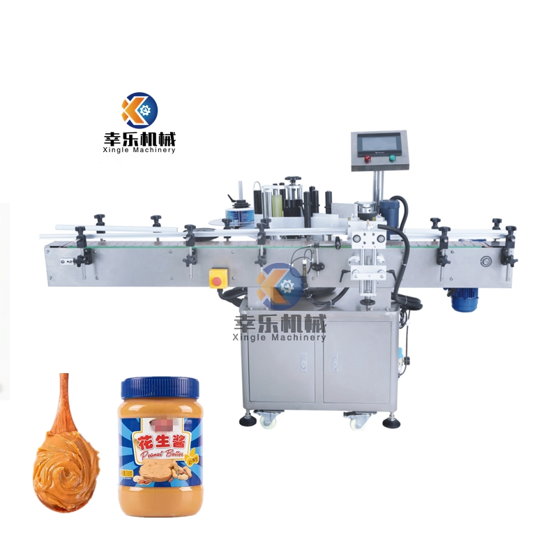 Mesin Pelabelan Stiker Pemosisian Otomatis Penuh untuk Botol Bulat