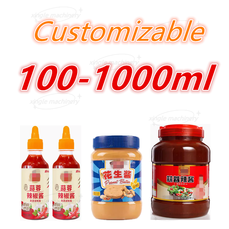 Lini Produksi Kemasan Pengisian Pasta Selai Botol Otomatis