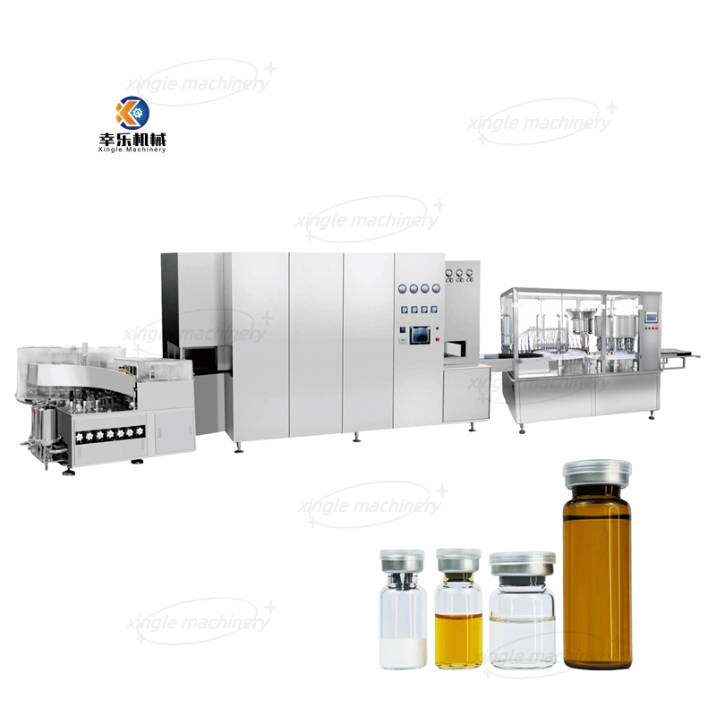 Lini Produksi Mesin Pengisian Botol Cairan Oral 5-25ml Berkecepatan Tinggi