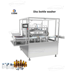 Mesin Cuci Botol Botol Kaca Cakram Otomatis Stainless Steel GMP