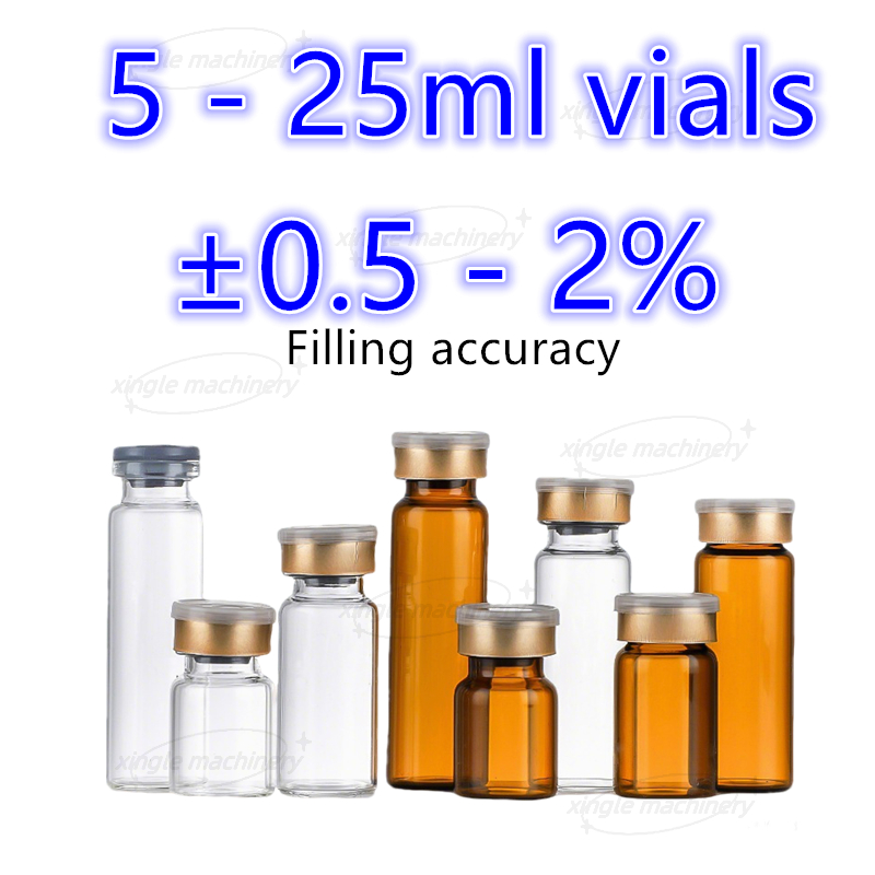 Lini Produksi Mesin Pengisian Botol Cairan Oral 5-25ml Berkecepatan Tinggi