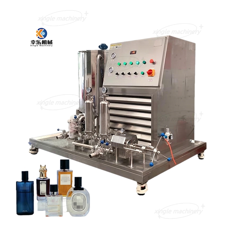 Filter Pendingin Parfum Pembekuan Pencampur Cairan Otomatis 100L