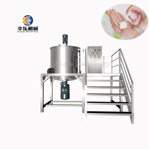 Tangki Pencampur Melingkar Krim Parfum Kelas Sanitasi 3000L