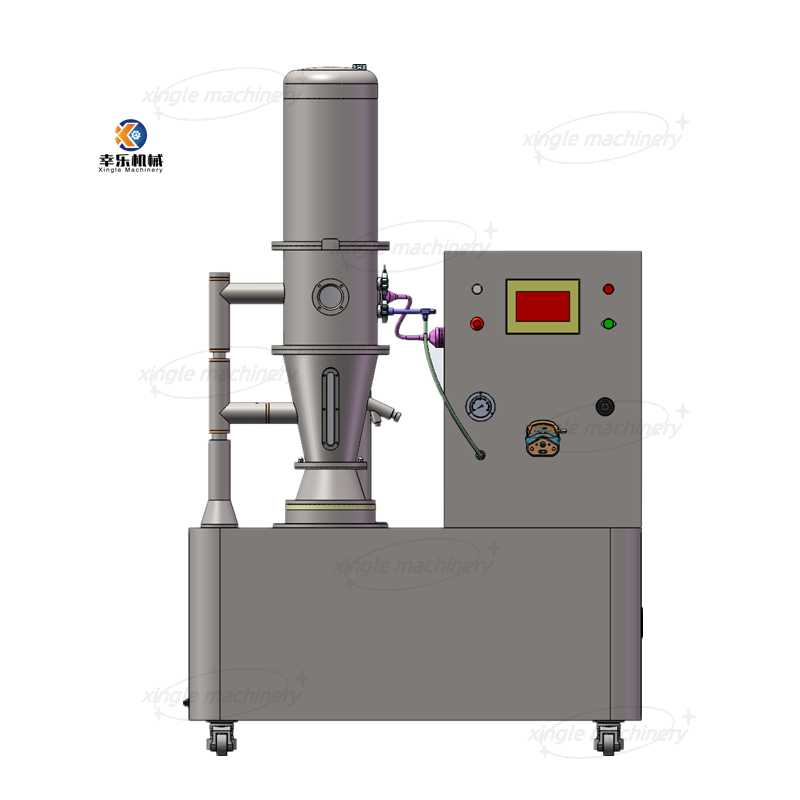 Mesin Granulator Perebusan Pengeringan Fluidized Bed Makanan Farmasi