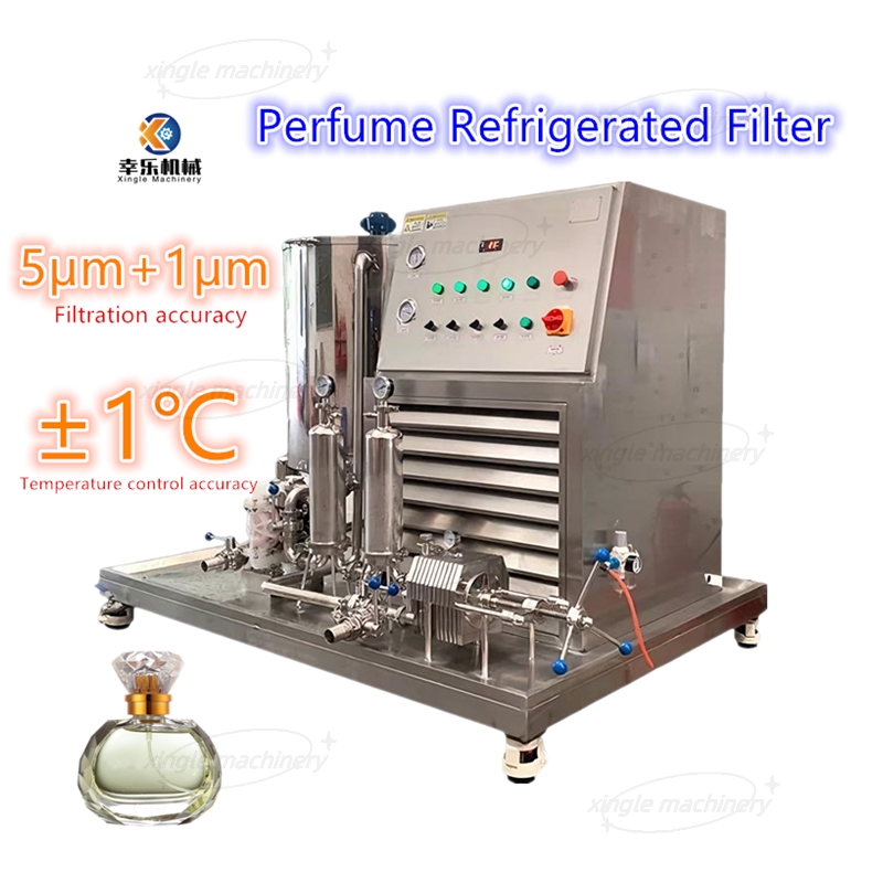 Filter Pendingin Parfum Pembekuan Pencampur Cairan Otomatis 100L