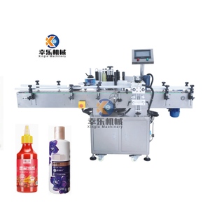 Mesin Pelabelan Stiker Pemosisian Otomatis Penuh untuk Botol Bulat