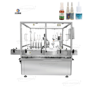 Mesin Pengisian Dan Penyegel Botol Semprot Vial Otomatis Rotary 5-250ml