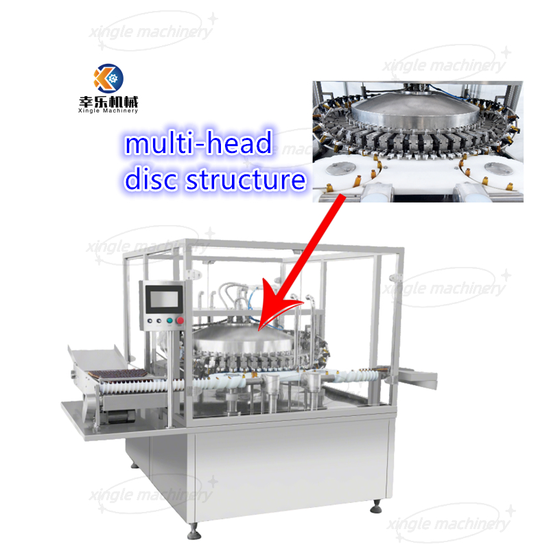Mesin Cuci Botol Botol Kaca Cakram Otomatis Stainless Steel GMP