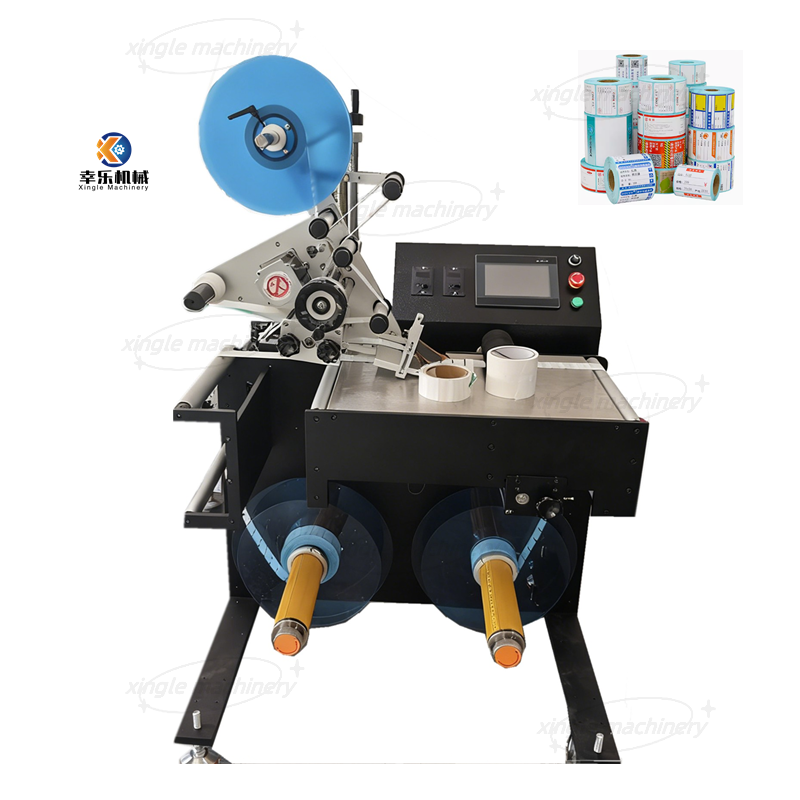 Mesin Pelabelan Roll To Roll Label Perekat Otomatis Berkecepatan Tinggi