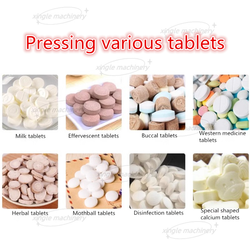 Mesin Press Tablet Putar Baja Tahan Karat Lab Farmasi
