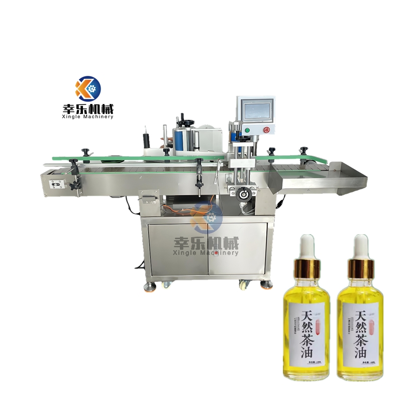 Mesin Pelabelan Botol Bulat Pemosisian Sepenuhnya Otomatis
