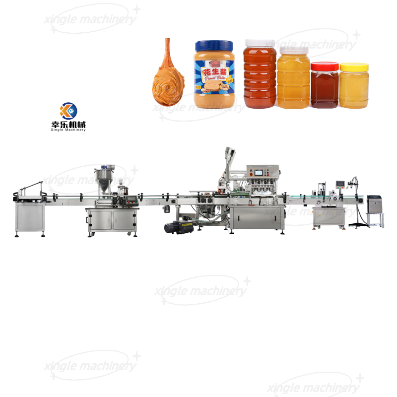 Lini Produksi Kemasan Pengisian Pasta Selai Botol Otomatis