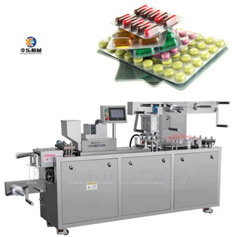Mesin Blister Packing farmasi thermoforming otomatis