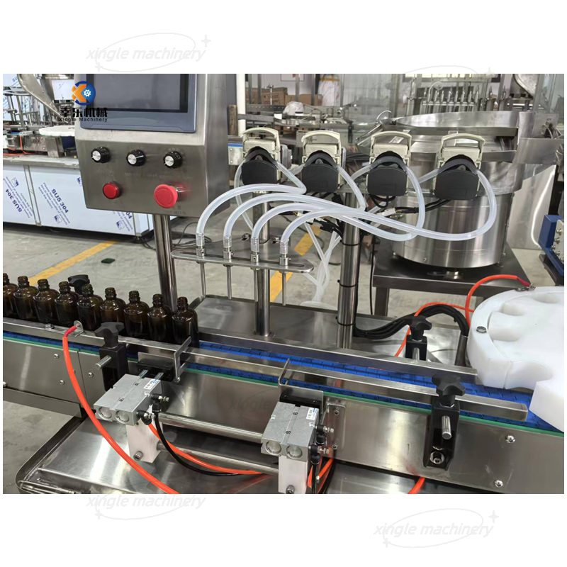 Mesin Capping Steker Atas Pengisian Botol 10-100ml Cairan Linear