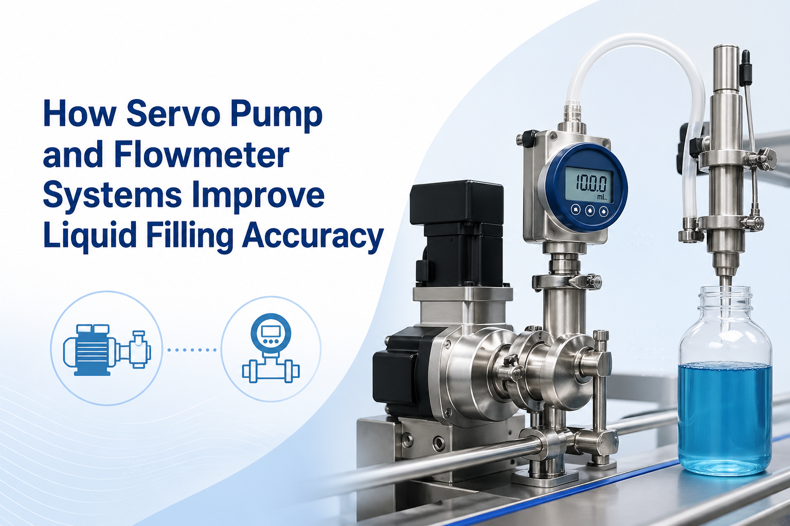 Bagaimana Sistem Pompa Servo dan Flowmeter Meningkatkan Akurasi Pengisian Cairan